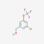 Structure of [3-Bromo-5-(trifluoromethoxy)phenyl]methanol