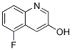 Structure of 3-Quinolinol, 5-fluoro-