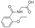 (2-ETHOXY-BENZOYLAMINO)-ACETIC ACID结构式