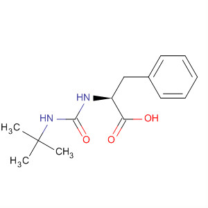 L-Phenylalanine, N-[[(1,1-dimethylethyl)amino]carbonyl]-结构式