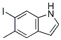 Structure of 6-Iodo-5-Methyl 1H-indole