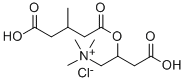 Structure of 3-METHYLGLUTARYLCARNITINE