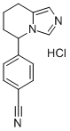 Structure of FADROZOLE HYDROCHLORIDE