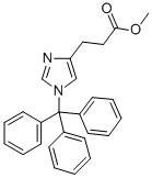 Structure of _x00B_3-(1-Triphenylmethyl-1H-imidazol-4-yl)propionic Acid Methyl Ester