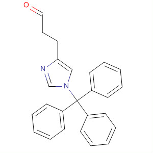 1H-Imidazole-4-propanal, 1-(triphenylmethyl)-结构式