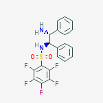 Structure of (1R,2R)-(-)-N-(PENTAFLUOROBENZENESULFONYL)-1,2-DIPHENYLETHYLENEDIAMINE