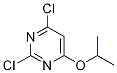 Structure of 2,4-dichloro-6-isopropoxypyriMidine