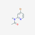 Structure of N-(4-bromopyridin-2-yl)acetamide