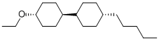Structure of TRANS,TRANS-4-PENTYL-4-ETHOXY-BICYCLOHEXYL