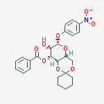 Structure of p-Nitrophenyl 3-O-Benzoyl-4,6-cyclohexylidene--D-mannopyranoside