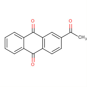 2-乙酰基蒽-9,10-二酮结构式