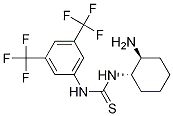 N-[(1S,2S)-2-aMinocyclohexyl]-N'-[3,5-bis(trifluoroMethyl)phenyl]-Thiourea结构式