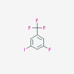 Structure of 3-Fluoro-5-iodobenzotrifluoride