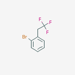 Chemical structure of 1-Bromo-2-(2,2,2-trifluoroethyl)-benzene