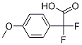 2,2-difluoro-2-(4-methoxyphenyl)acetic Acid结构式