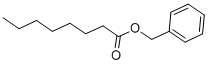 Structure of BENZYL CAPRYLATE