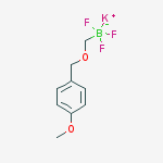 Structure of Potassium (4-methoxy)benzyloxymethyltrifluoroborate
