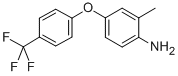 Structure of 2-METHYL-4-(4-TRIFLUOROMETHYL-PHENOXY)-PHENYLAMINE