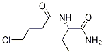 Structure of (S)-N-(1-aMino-1-oxobutan-2-yl)-4-chlorobutanaMide