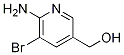 Structure of (6-AMino-5-broMo-pyridin-3-yl)-Methanol