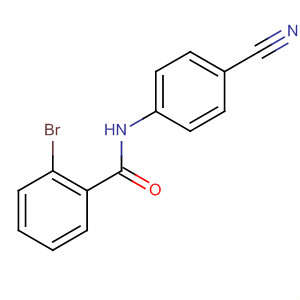 Structure of Benzamide, 2-bromo-N-(4-cyanophenyl)-