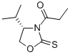 Structure of (S)-4-Isopropyl-3-propionyl-1,3-oxazolidine-2-thione