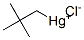 Structure of NEOPENTYLMERCURIC CHLORIDE