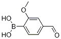 Structure of 4-FORMYL-2-METHOXYPHENYLBORONIC ACID
