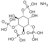 D-MYO-INOSITOL 1,3,4,5-TETRAKIS-PHOSPHATE AMMONIUM SALT结构式
