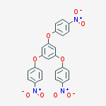 Structure of Benzene, 1,3,5-tris(4-nitrophenoxy)-