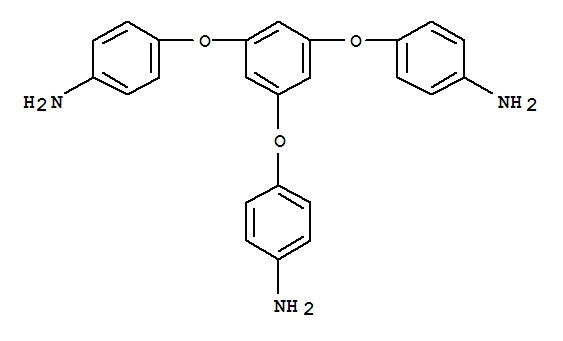 Structure of 1,3,5-TRIS(4-AMINOPHENOXY)BENZENE (135TAPOB)