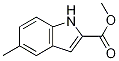 Structure of 1H-Indole-2-carboxylic acid, 5-methyl-, methyl ester