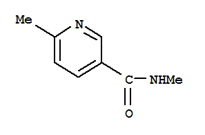 3-Pyridinecarboxamide,N,6-dimethyl-结构式