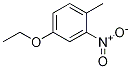 Structure of Benzene, 4-ethoxy-1-methyl-2-nitro-