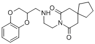 Structure of Binospirone