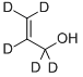烯丙醇-D5结构式