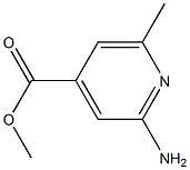 Structure of 2-AMino-6-MethylisonicotinicacidMethylester