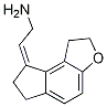 Structure of EthanaMine, 2-(1,2,6,7-tetrahydro-8H-indeno[5,4-b]furan-8-ylidene)-