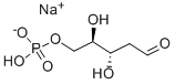 Structure of 2-DEOXYRIBOSE 5-PHOSPHATE SODIUM SALT