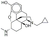 Structure of (5α,6α)-17-(CyclopropylMethyl)-4,5-epoxy-6-(MethylaMino)-Morphinan-3,14-diol