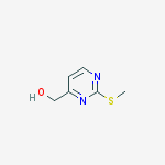 Structure of 2-(methylthio)- 4-Pyrimidinemethanol