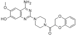 7-HYDROXY DOXAZOSIN结构式