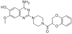Structure of 6-HYDROXY DOXAZOSIN