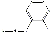 Structure of 3-azido-2-chloropyridine