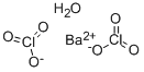 Structure of CHLORANILIC ACID BARIUM SALT TRIHYDRATE