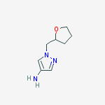 Structure of 1-((tetrahydrofuran-2-yl)methyl)-1H-pyrazol-4-amine