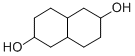 Structure of 2,6-Decahydronaphthalenediol