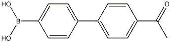 Structure of 4'-Acetylbiphenyl-4-boronic acid