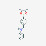 Structure of 4-(N-PHENYLAMINOMETHYL)PHENYLBORONIC ACID