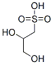 Structure of 2,3-dihydroxypropanesulphonic acid